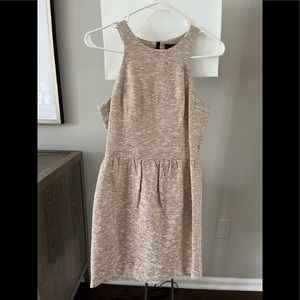 Zara gold dress